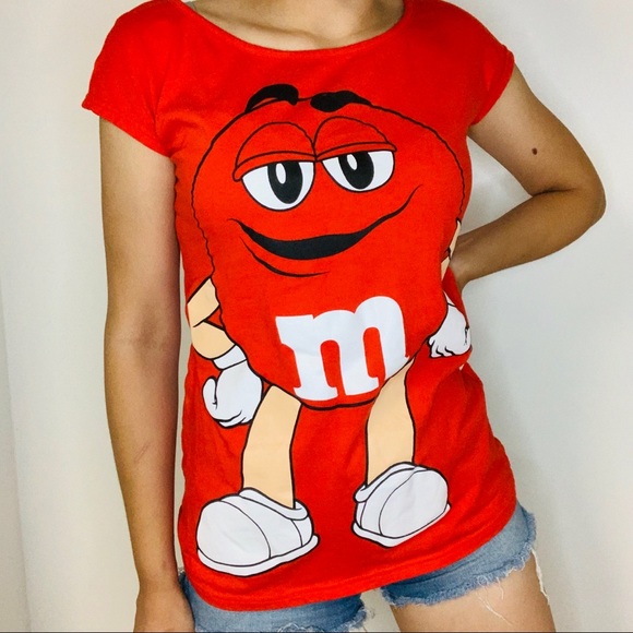 Red M&M Tee 🍎 - Picture 3 of 5
